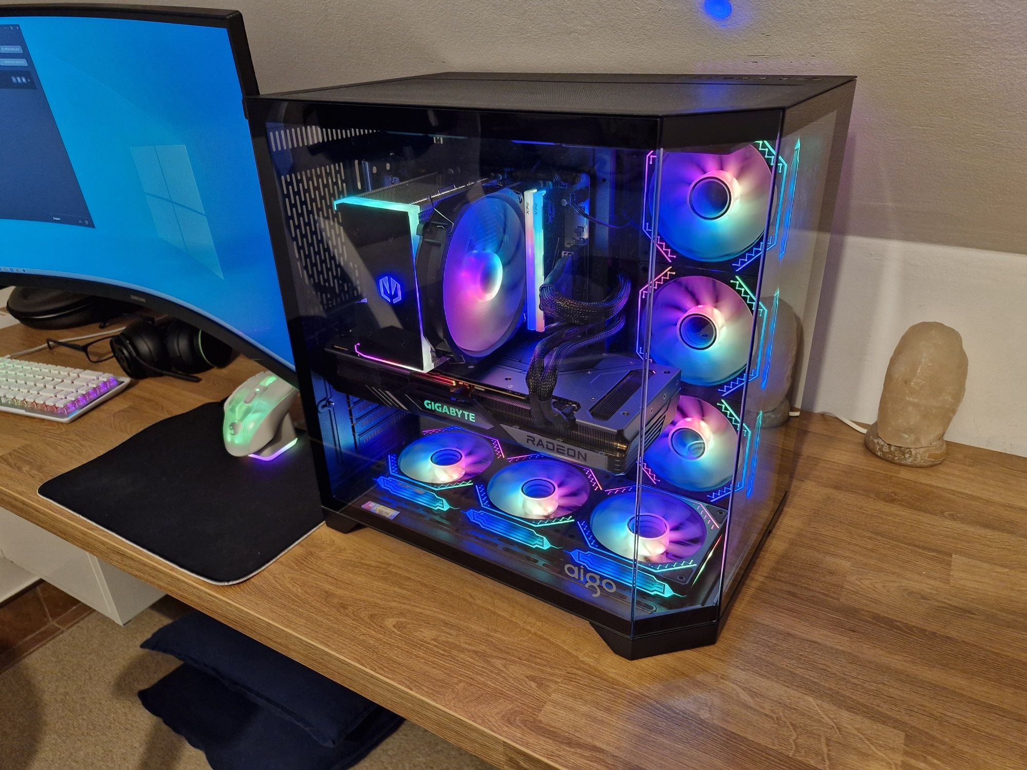 Ekstra Komputer do Gier Ryzen 5 8400f ^ RX 7900XT ^ 32GB ^ 1TB m2 SSD