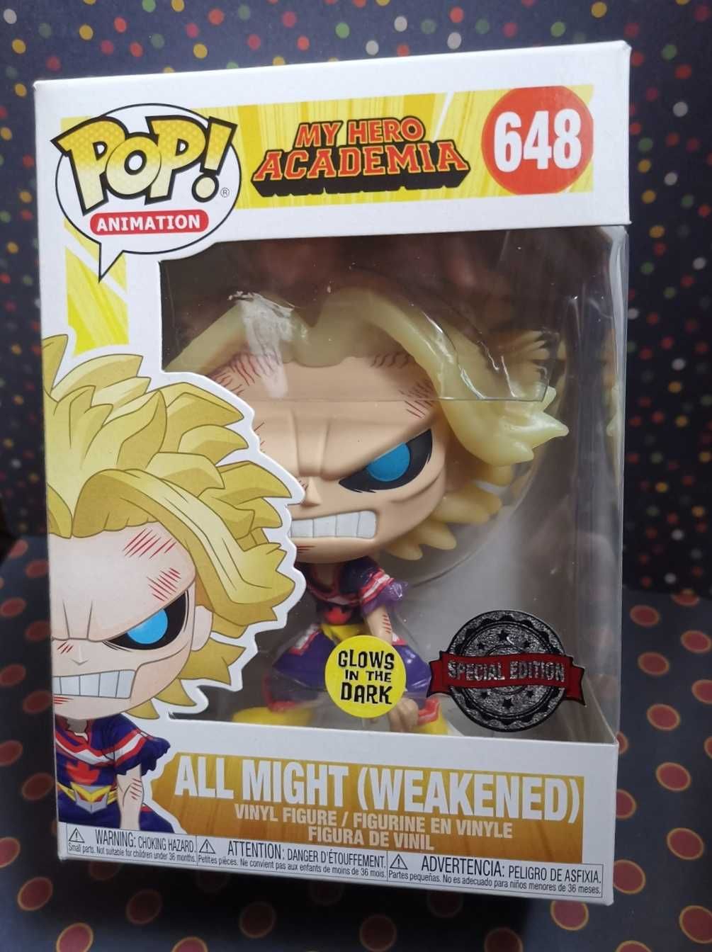 Funko pop MY Hero Academia All MIght GITD oryginal