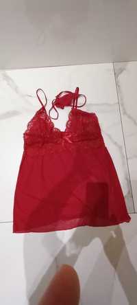 Koszulka nocna seksowna czerwona NOWA , rozmiar M