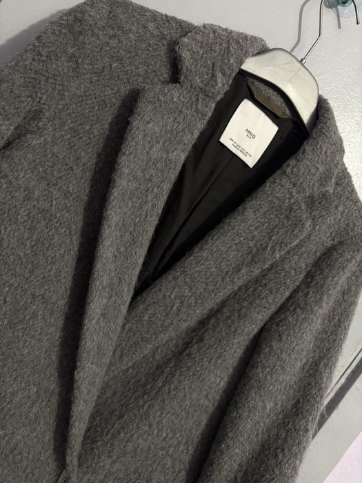 Вовняне пальто жакет Mango