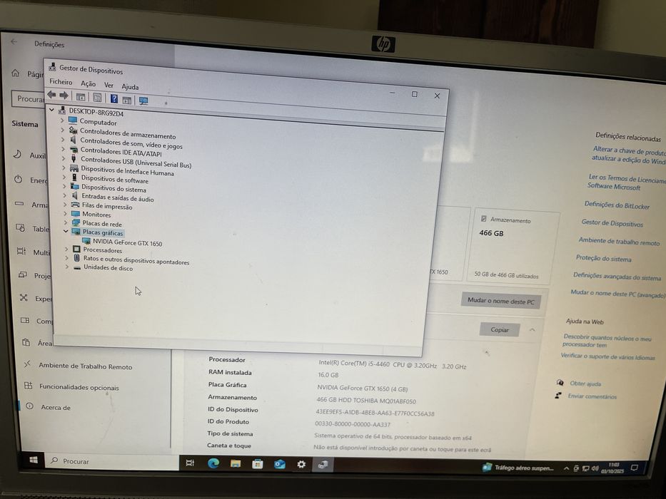 Pc gaming iniciantes Gtx1650