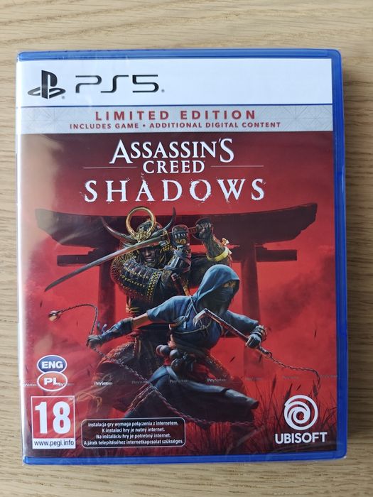 NOWA FOLIA Assassin's Creed Shadows Limited Edition PS5