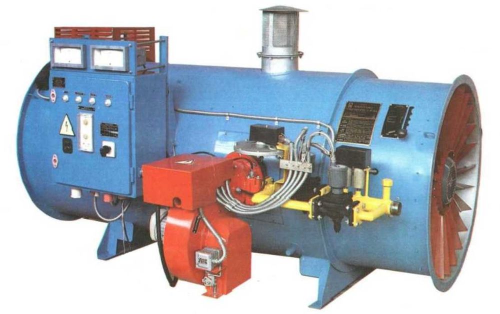 Пальник Теплообміник Теплогенератор для зернових сушок ТАУ 1,5 ТГ-2.5