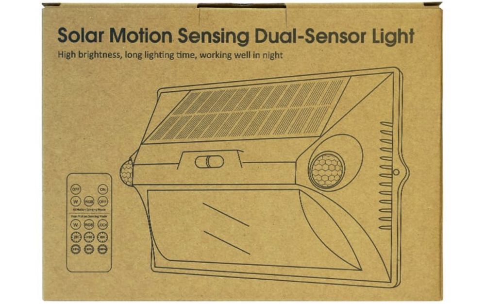 Lampa solarna InTelamp 5 trybow