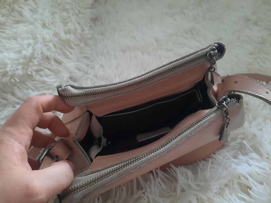 Кожаная  сумочка