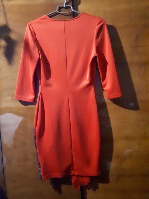 Червона сексуальна сукня, розмір с.