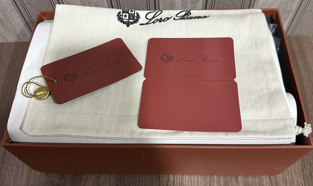 Лофери Loro piana помаранчеві 39