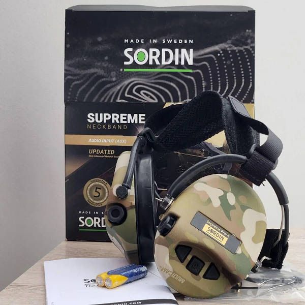 Sordin Supreme Pro-X Neckband MultiCam® Активні наушники Original‼️