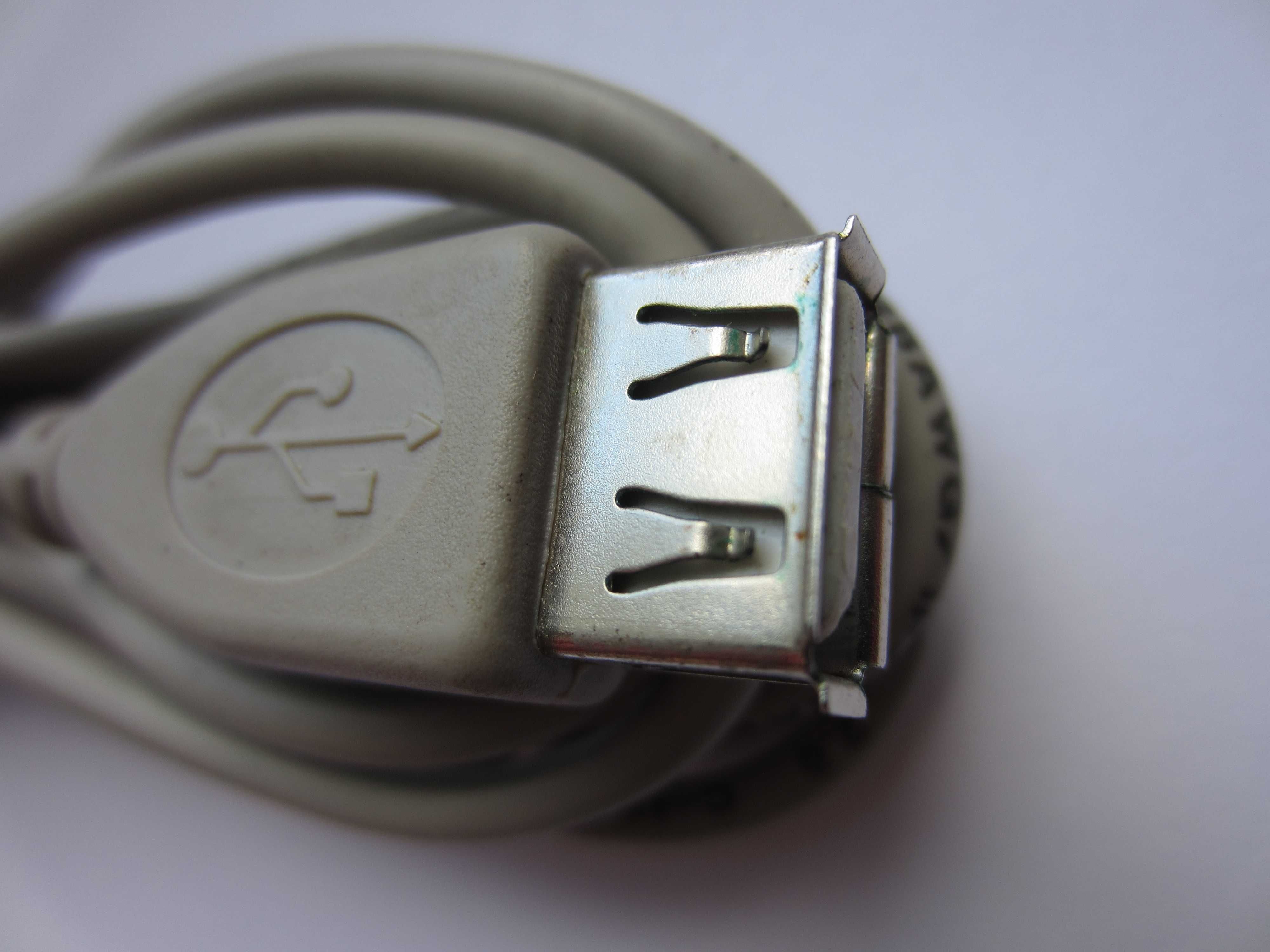 Кабель USB 2.0 подовжувач 1,8 м. (тато/мама)