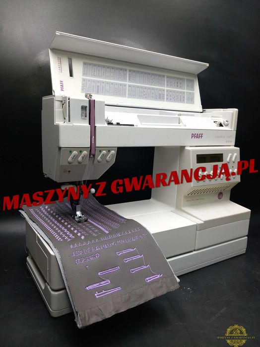 Maszyna do szycia PFAFF CREATIVE ITD hafty Litery cyfry Gwarancja