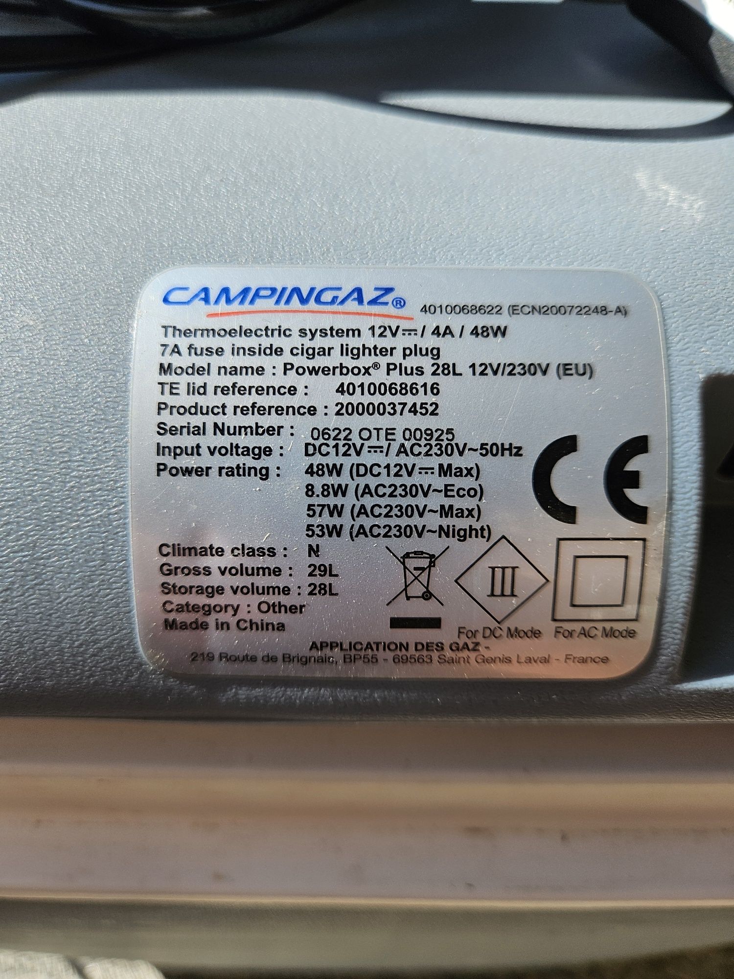 Lodówka turystyczna Campingaz Powerbox Plus 28 l 12/230 V