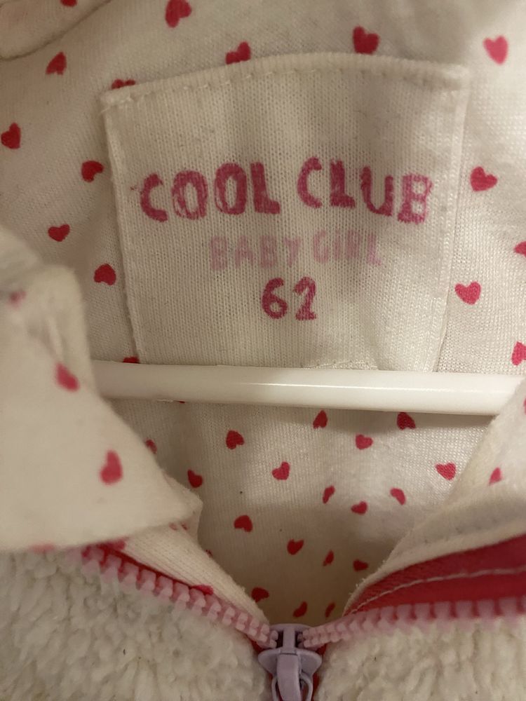 Bluza króliczek cool club r.62