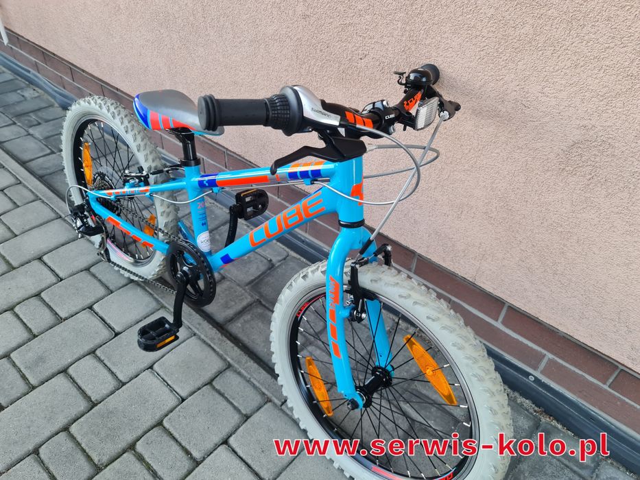Rower dziecięcy CUBE koła 20 SHIMANO aluminium rabat okazja WYSYŁKA