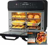 Airfryer, mini piekarnik HYSapientia HYS-AFO-05B czarny 22L 2400W