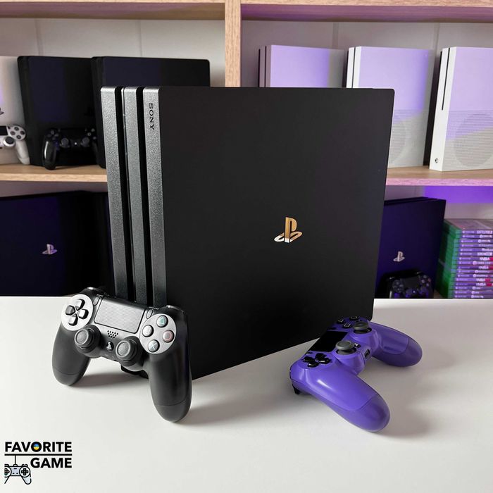 PS4 PRO 1TB + 20 ігор + 2 джоя + Гарантія /Доставка Київ/Плейстейшн 4