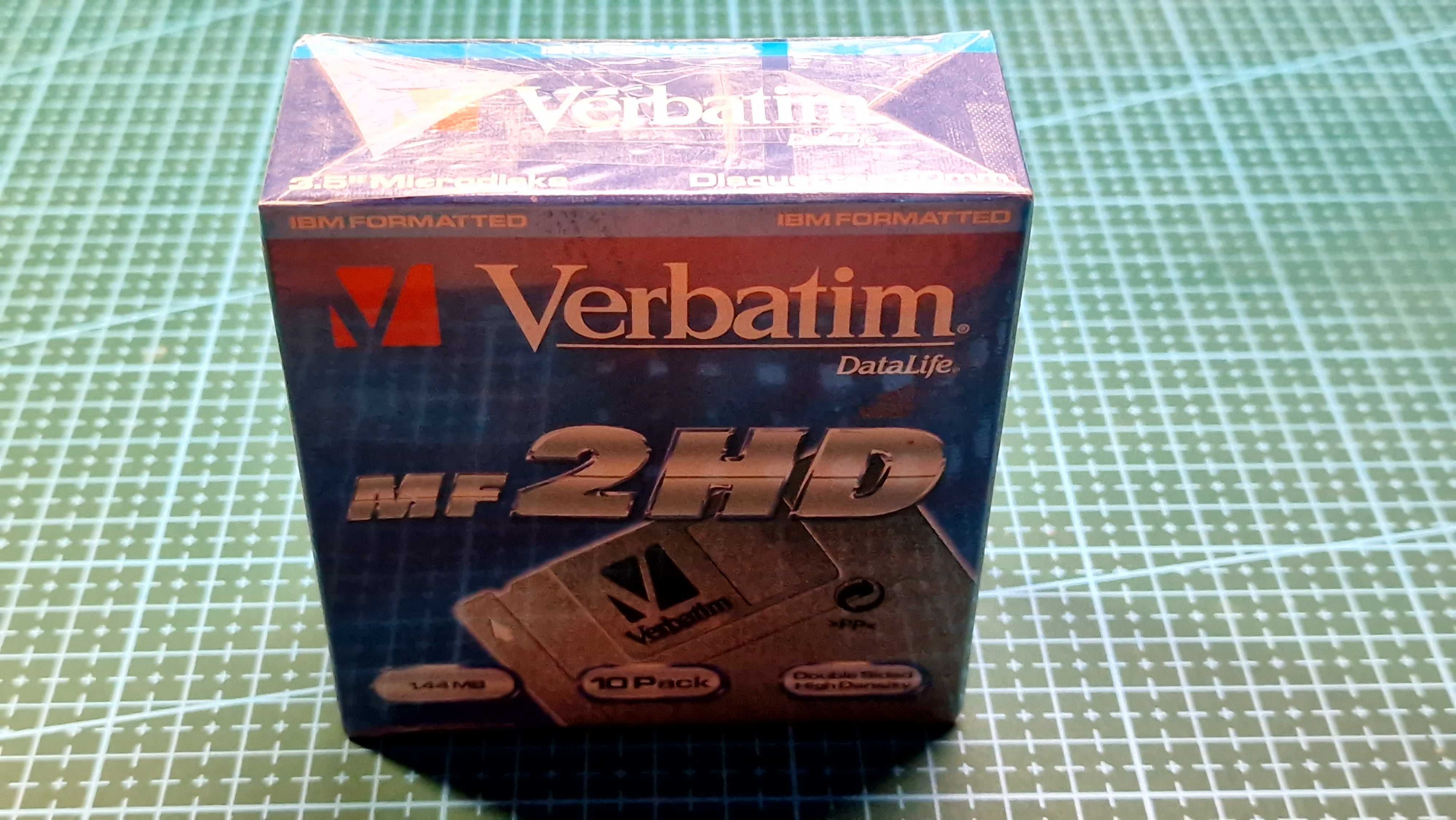 Dyskietki mf2HD, 1.44MB, 10 sztuk