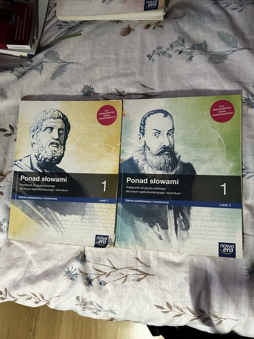 Ponad słowami klasa 1 część 1 i 2