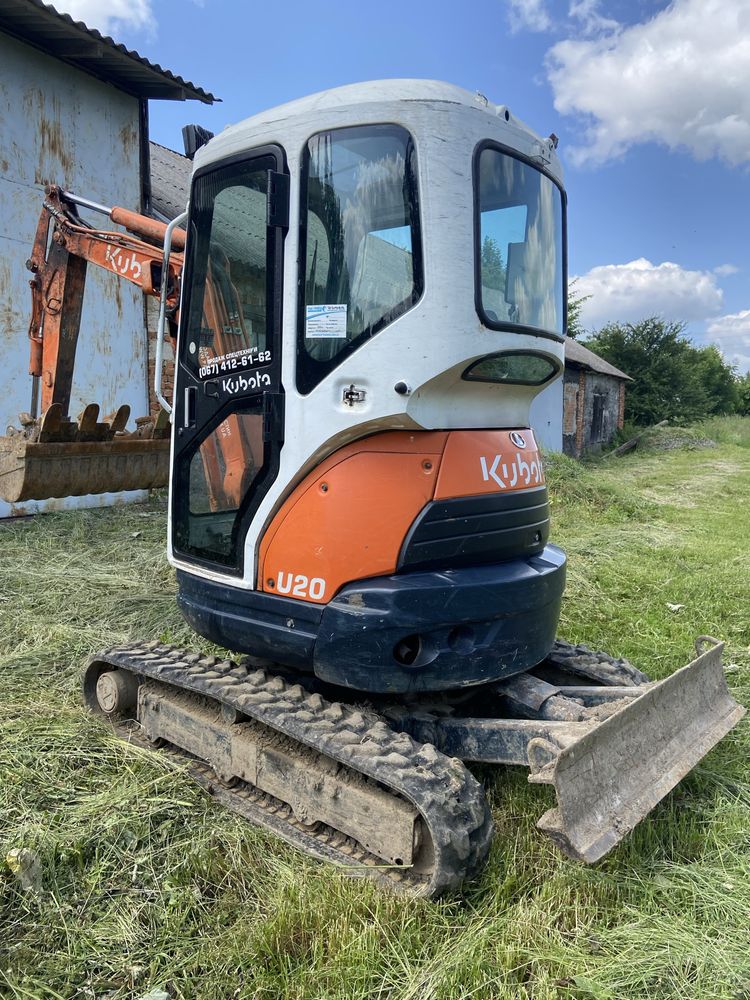 Екскаватор Kubota u-20