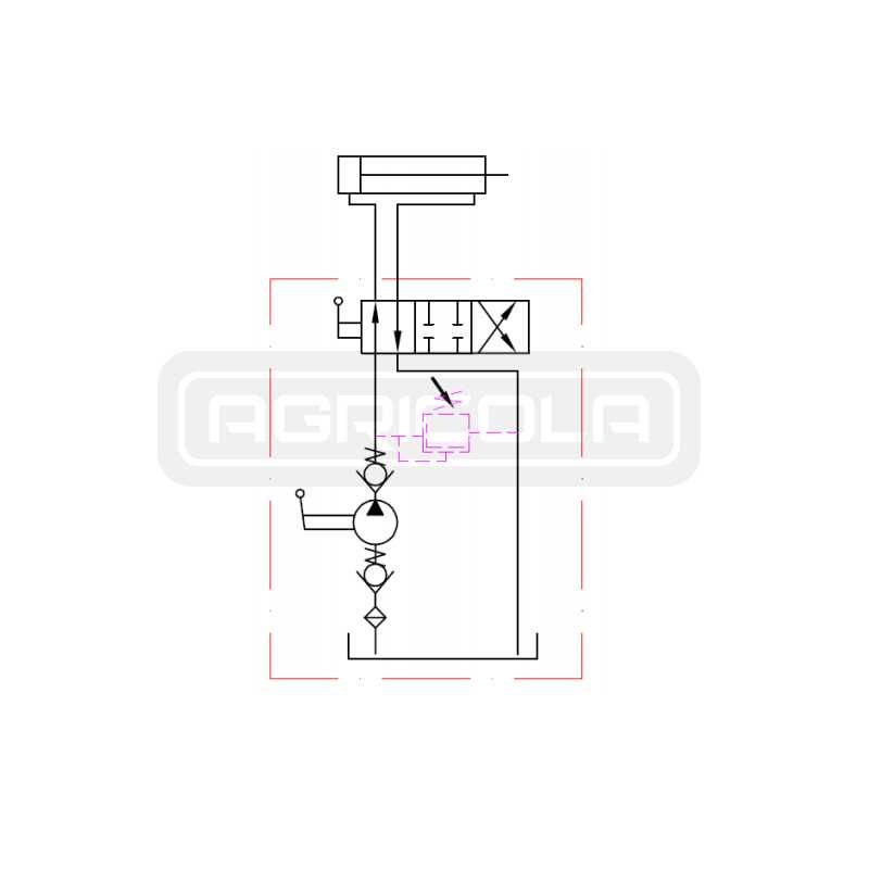 Pompa hydrauliczna ręczna dwustronna 12cm3 ze zbiornikiem 10L