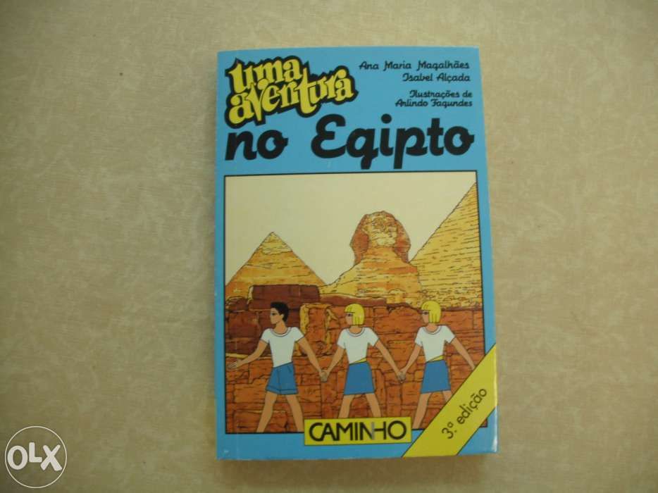 Jovem - Livro Uma Aventura no Egipto/Egito