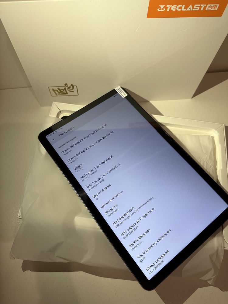 Новий Планшет TECLAST T50 (T50-EEA) 8/256GB сірий 2023