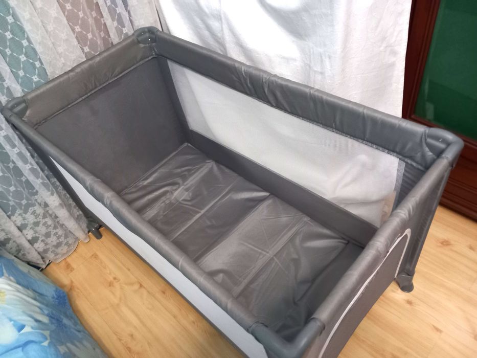 Łóżeczko turystyczne MOBY-SYSTEM Kojec dla dziecka składany 125x65x74