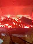 Lampki choinkowe 200 led czerwone