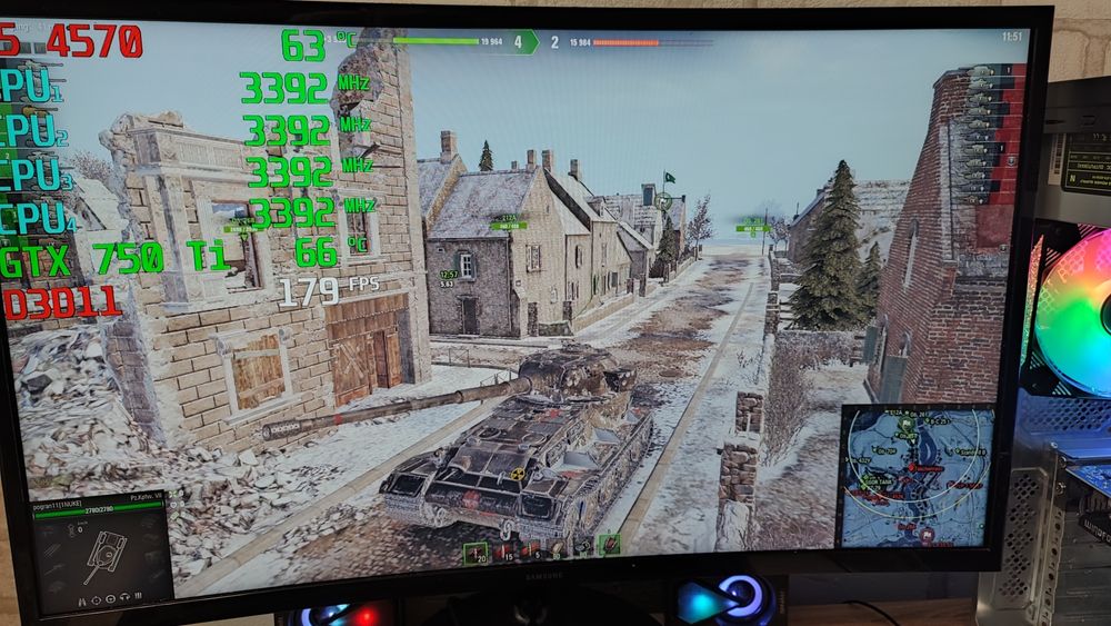 Игровой ПК i5 GTX 750Ti CS 2 GTA5 WOT fortnite DoTa2 PUBG RUST