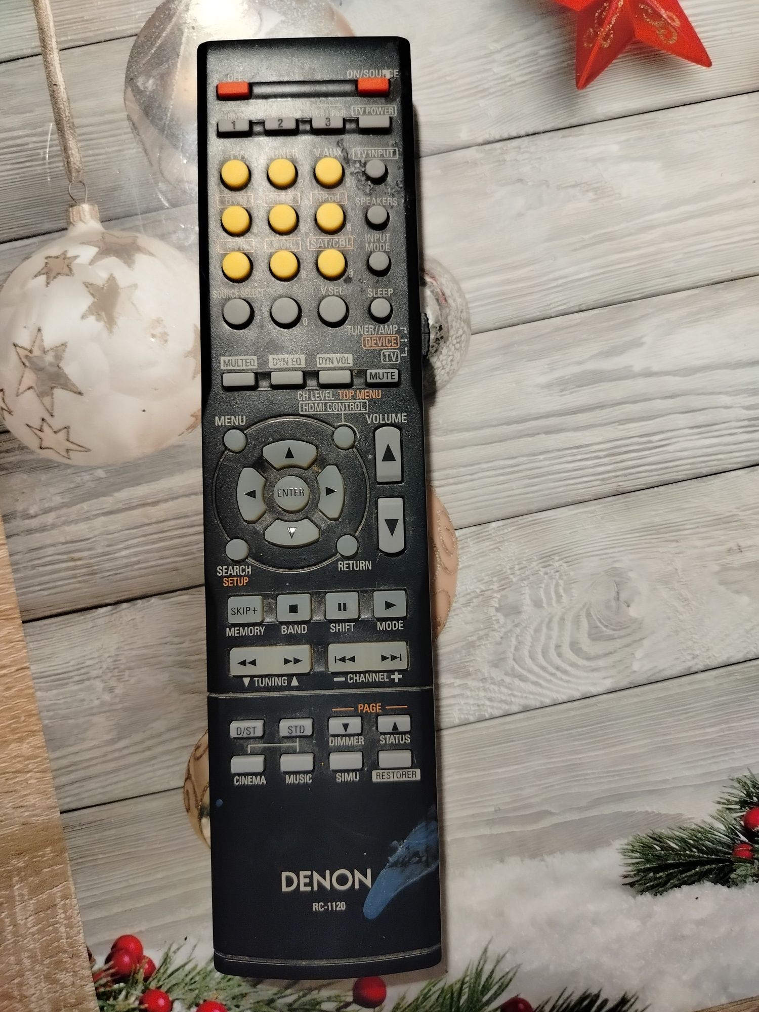 Pilot Denon wieża telewizor itp