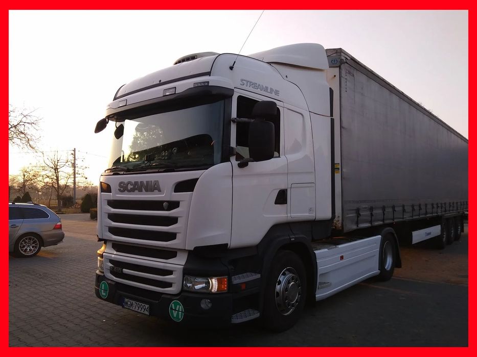 Scania R410  + naczepa Krone - bardzo dobry stan !!!