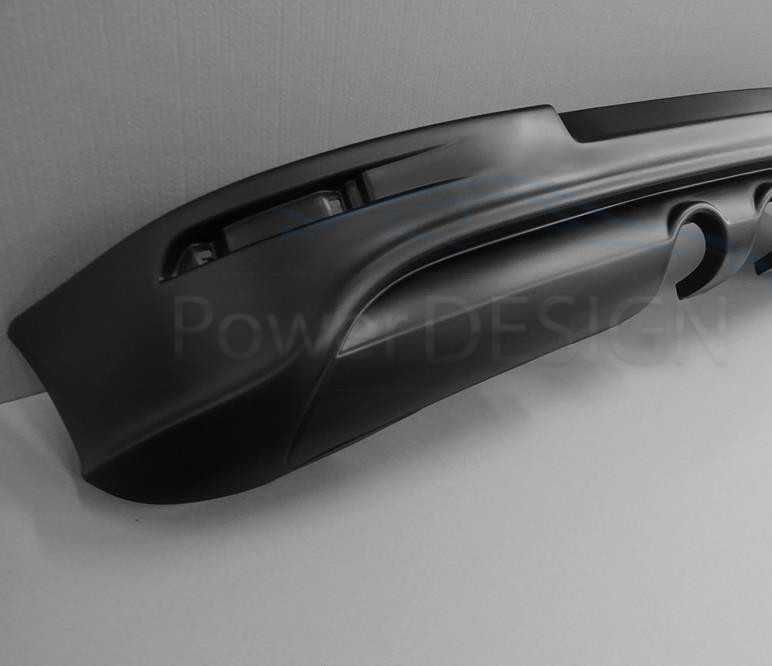 Spoiler dokładka tylni zderzak GOLF V 5 R32 tył z rurą