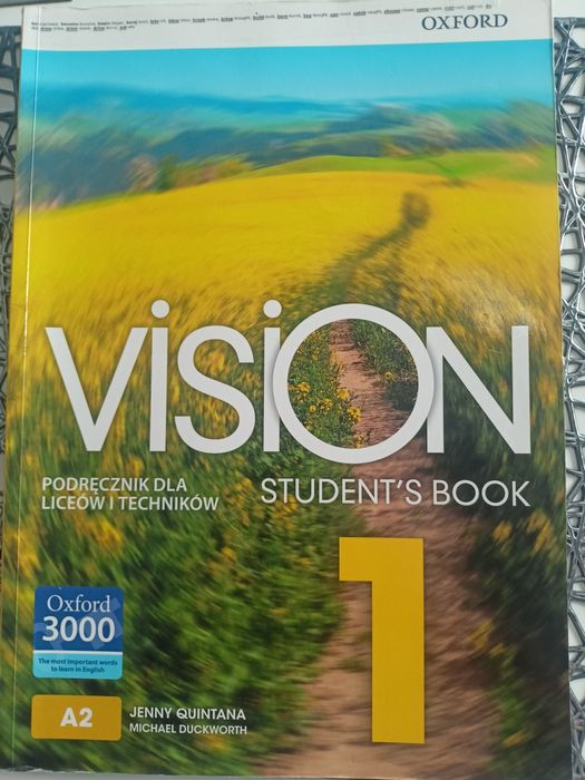 Vision 1 podręcznik do nauki języka angielskiego.