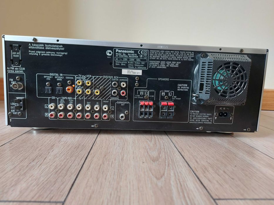 Panasonic sa he 70 z kolumnami