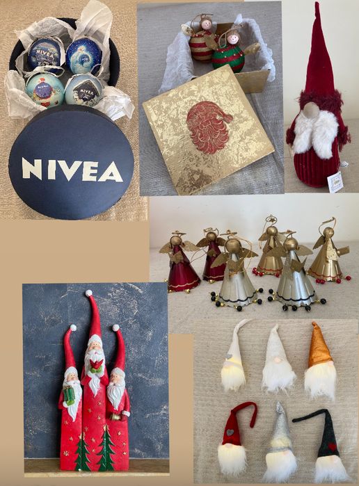 Várias Decorações de Natal