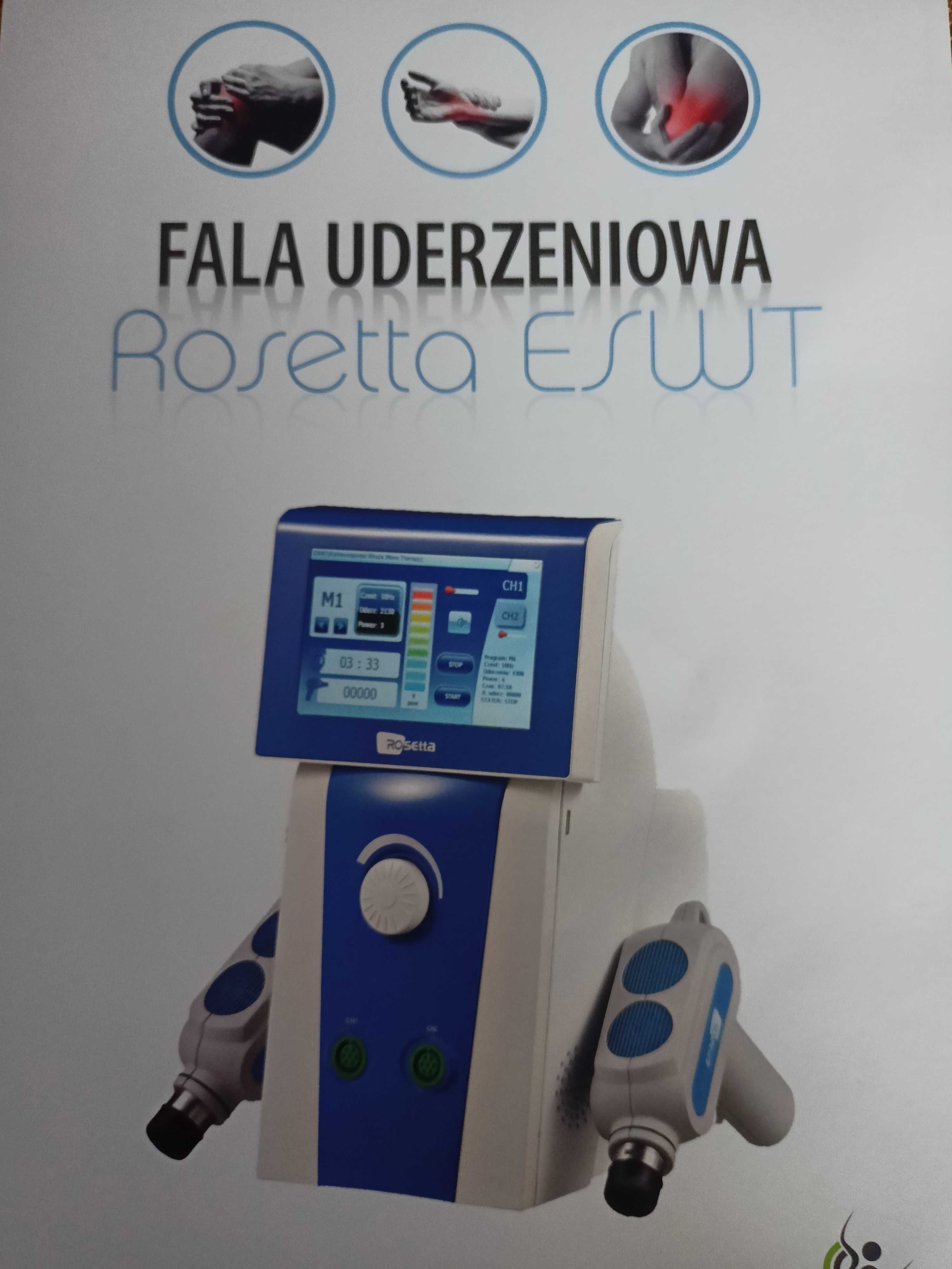 Aparat do terapii falą uderzeniową Rosetta ESWT NOWY!