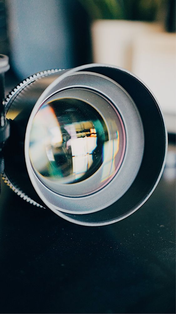 Lente cinema fullframe 7artisans 85mm