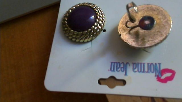 Клипсы винтажные