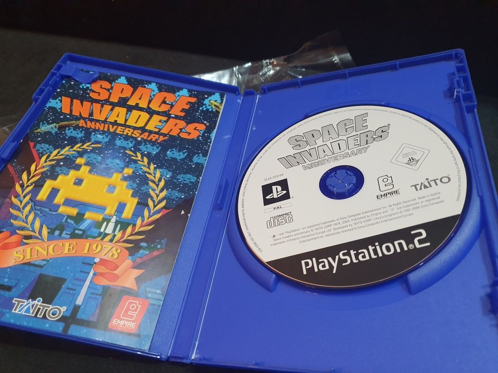Gra gry ps2 playstation 2 Unikat Space Invaders Anniversary