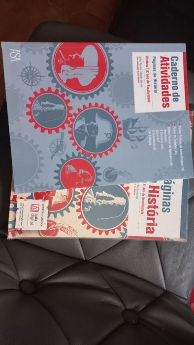 Paginas da historia , 8°ano manual e caderno de atividades