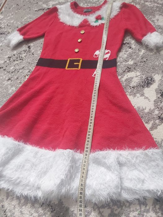 Новорічна сукня помічниця Санти XS