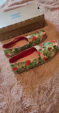 Kolorowe Toms w melony. Rozmiar 39