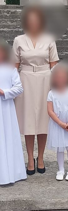 Sukienka elegancka 38 komunia chrzest