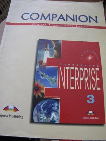 książka podręcznik Enterprise Coursebook Pre-Intermediate Companion ,