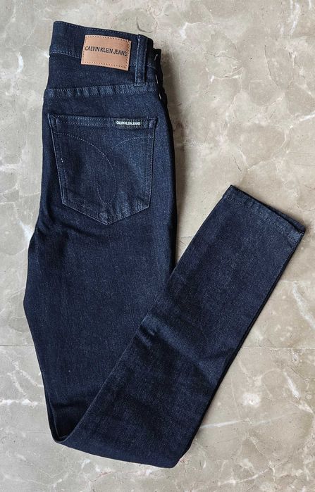 Calvin Klein piękne NOWE jeansy, rozmiar 24/ XS, z metką