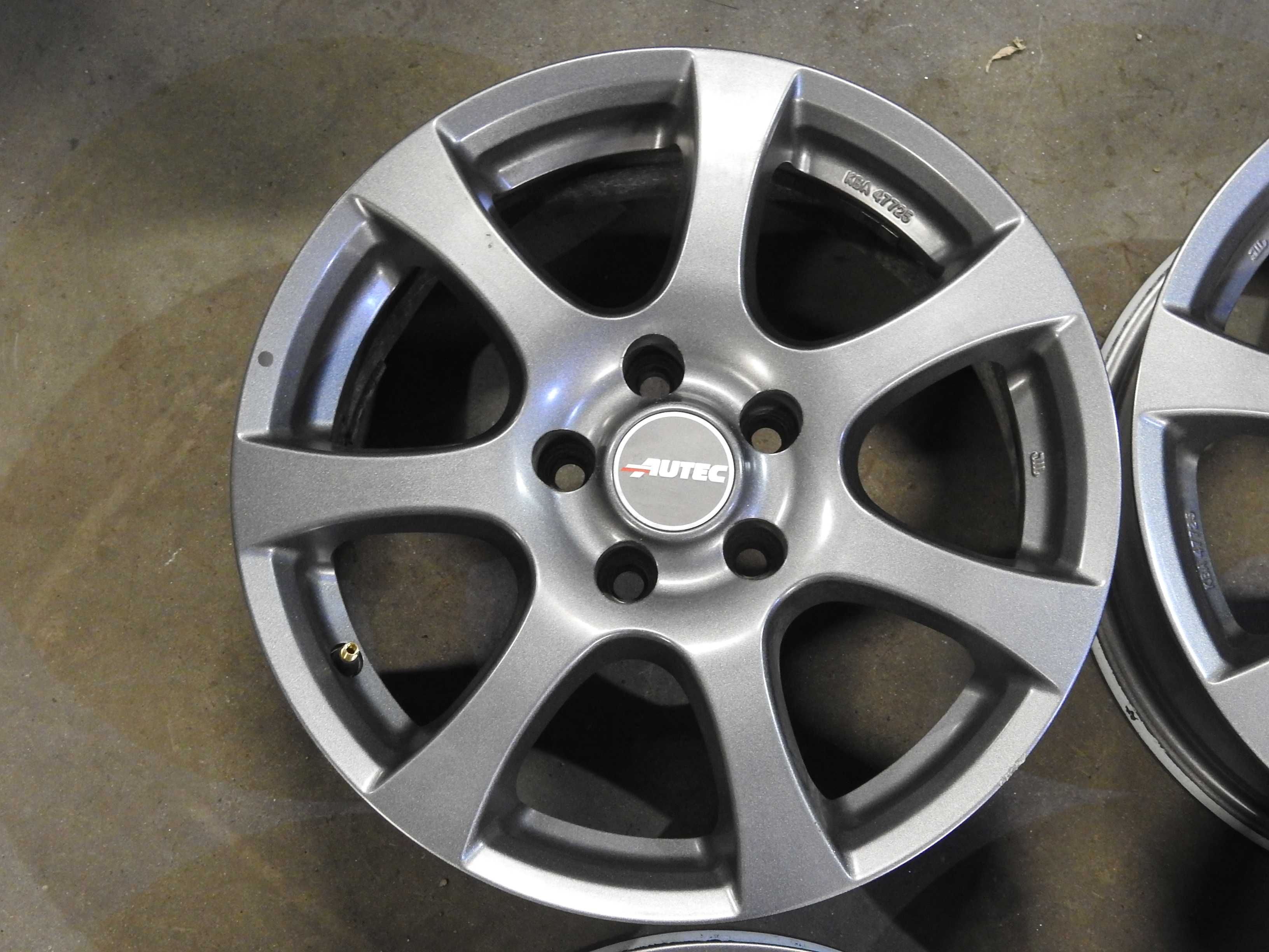 4xAlufelgi 16'' 5x110 7J ET 34 ALUTEC Germany Super Stan Kolor GRAFIT