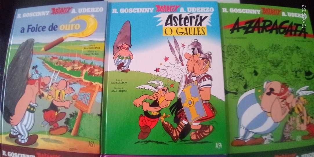 Asterix - livros edição ASA - MERIBÈRICA/LIBER - VERBO