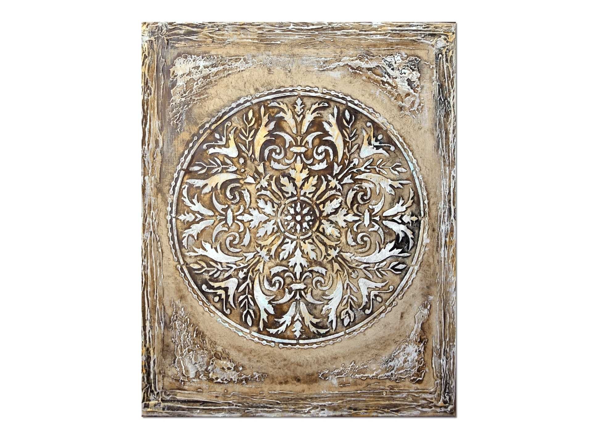 Mandala 38, obraz ręcznie malowany 3D obraz do salonu