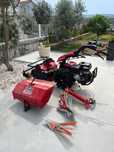 Motocultivador profissional 15cv com alfaias