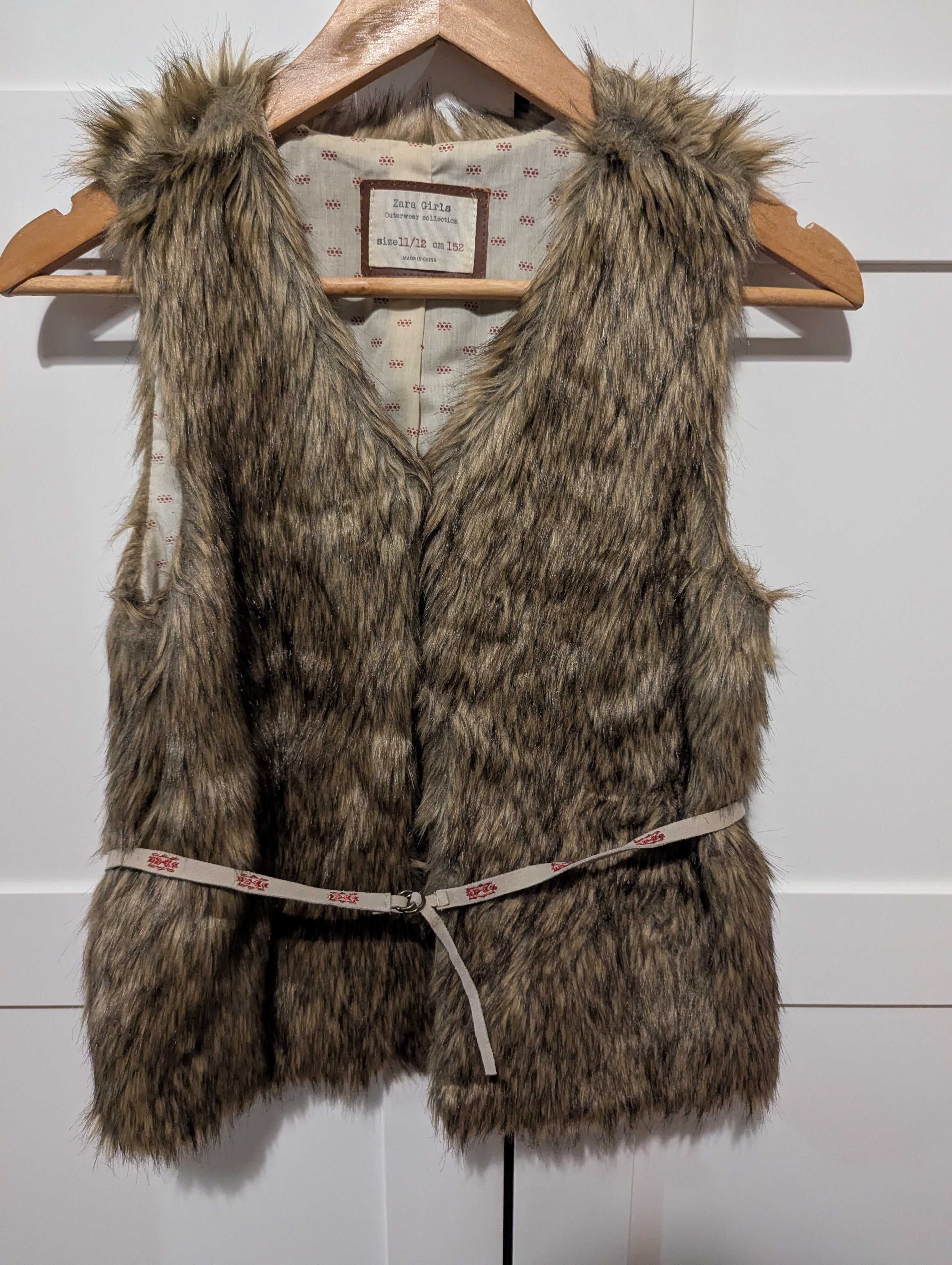 Kamizelka futrzana - Zara - 152 cm