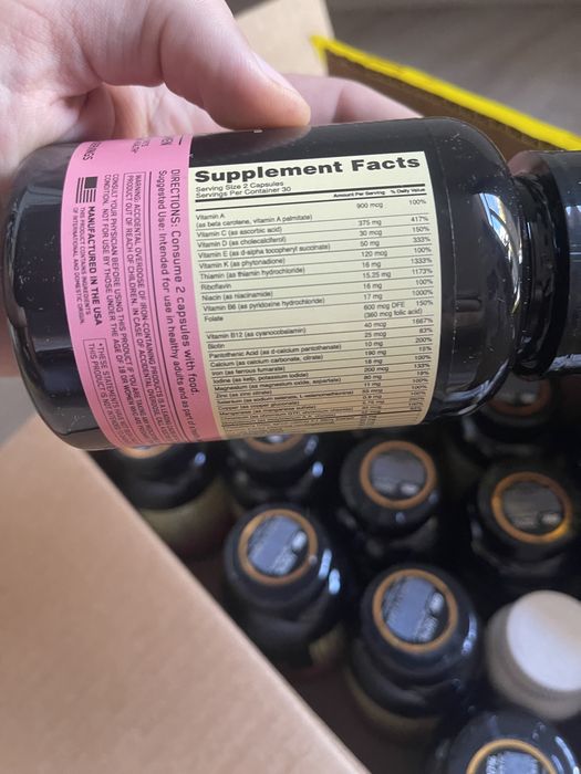 Витамины Опти-вумен Optimum Nutrition Opti-Women 60/120к та Opti-men